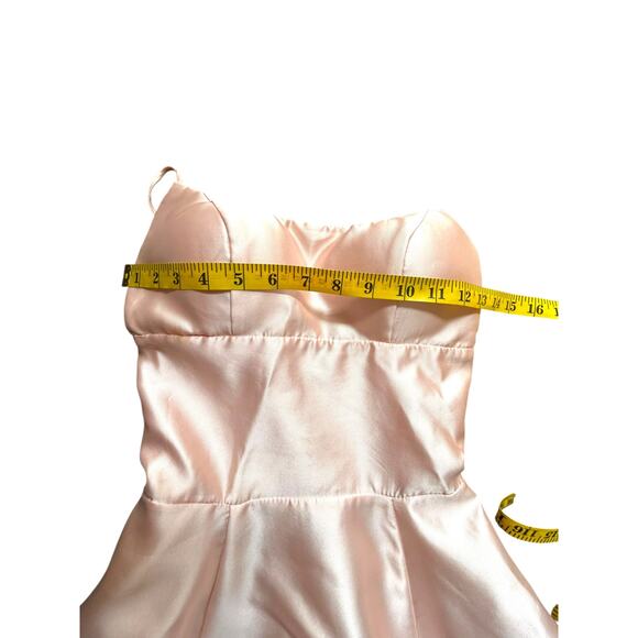 JVN by Jovani Pink Gown - Size 00 - Picture 8 of 16